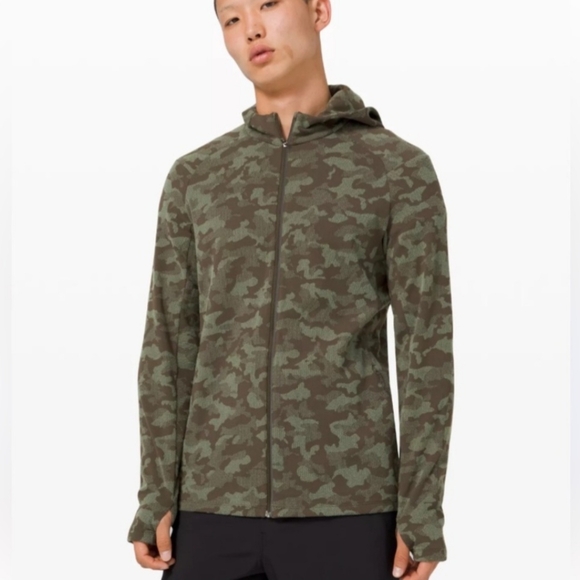 lululemon athletica Green Camouflage Field Jacket - Picture 1 of 10